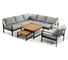 Лаунж-зона из алюминия МАЯ M темный графит Joygarden 41100/41101/41102/41103/41104/41105 1