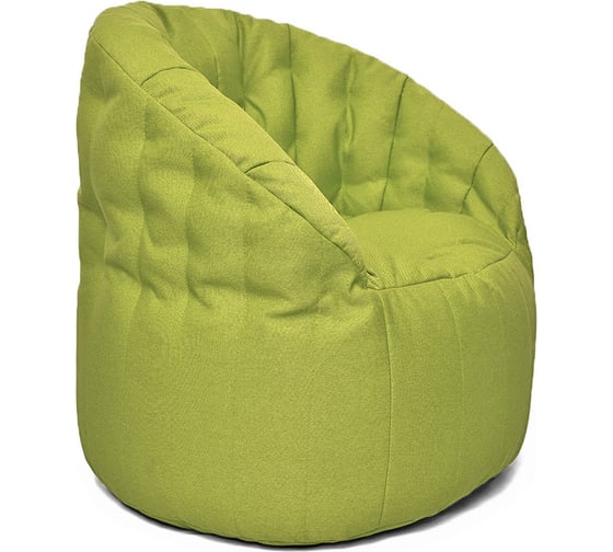 Кресло-мешок Relax line Энджой в рогожке Bahama - Green XL К-485