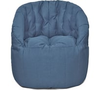 Кресло-мешок Relax line Энджой в рогожке Bahama - Denim XL К-482
