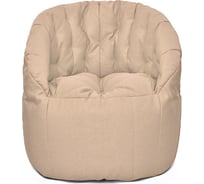 Кресло-мешок Relax line Энджой в рогожке Bahama - Beige XL К-479