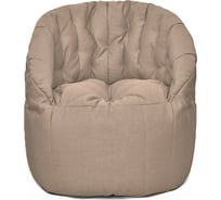 Кресло-мешок Relax line Энджой в рогожке Bahama - Pebble XL К-487