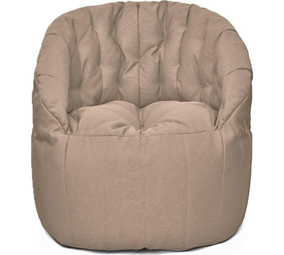 Кресло-мешок Relax line Энджой в рогожке Bahama - Pebble XL К-487 1