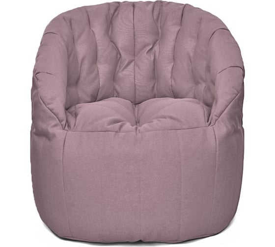 Кресло-мешок Relax line Энджой в рогожке Bahama - Plum XL К-488