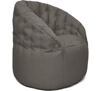 Кресло-мешок Relax line Энджой в рогожке Bahama - Grafit XL К-484