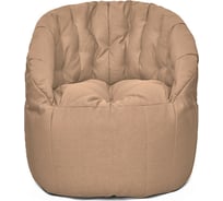 Кресло-мешок Relax line Энджой в рогожке Bahama - Hazel XL К-486