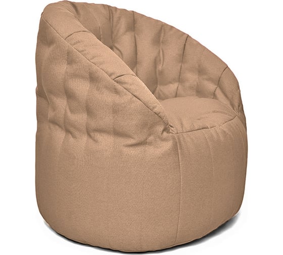 Кресло-мешок Relax line Энджой в рогожке Bahama - Hazel XL К-486