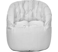 Кресло-мешок Relax line Энджой в рогожке Bahama - White, XL К-493