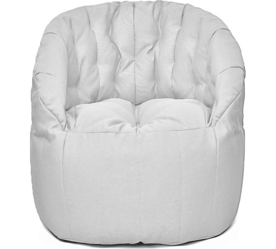 Кресло-мешок Relax line Энджой в рогожке Bahama - White, XL К-493 1
