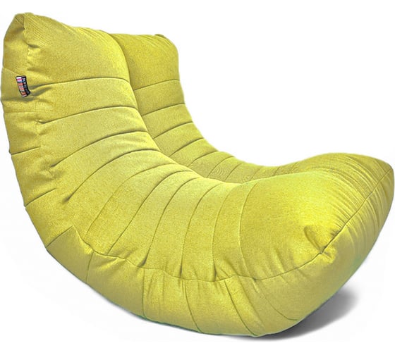Кресло-мешок Relax line Кокон в рогожке Bahama - Green, XL К-522