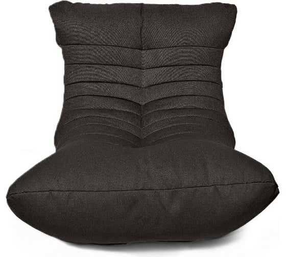 Кресло-мешок Relax line Кокон в рогожке Bahama - Dark Brown, XL К-518