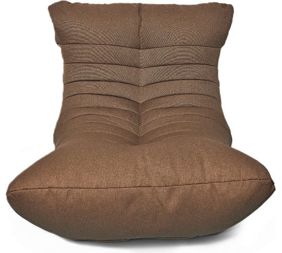 Кресло-мешок Relax line Кокон в рогожке Bahama - Chocolate, XL К-517