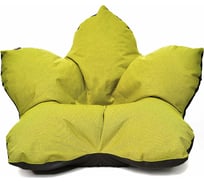 Кресло-мешок Relax line Релакс в рогожке Bahama - Green, XL К-349