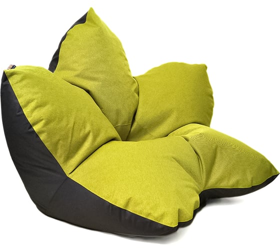 Кресло-мешок Relax line Релакс в рогожке Bahama - Green, XL К-349