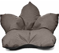 Кресло-мешок Relax line Релакс в рогожке Bahama - Grafit, XL К-348