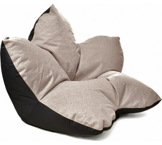 Кресло-мешок Relax line Relax line Релакс в рогожке Bahama - Ash, XL К-343