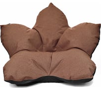 Кресло-мешок Relax line Релакс в рогожке Bahama - Chocolate, XL К-345