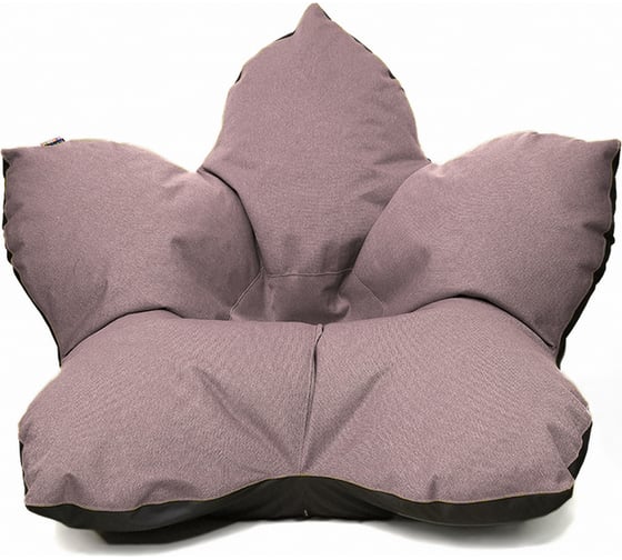 Кресло-мешок Relax line Релакс в рогожке Bahama - Plum, XL К-352