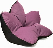 Кресло-мешок Relax line Релакс в рогожке Bahama - Violet, XL К-355
