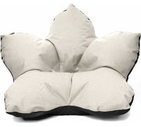 Кресло-мешок Relax line Релакс в рогожке Bahama - White, XL К-357