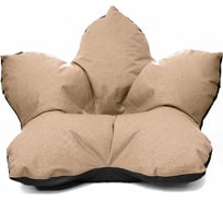 Кресло-мешок Relax line Релакс в рогожке Bahama - Hazel, L К-365