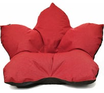 Кресло-мешок Relax line Релакс в рогожке Bahama - Red, L К-368