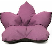 Кресло-мешок Relax line Релакс в рогожке Bahama - Violet, L К-370