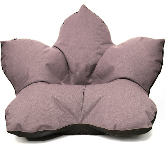 Кресло-мешок Relax line Релакс в рогожке Bahama - Plum, L К-367 1