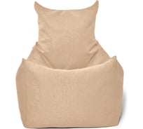 Кресло-мешок Relax line Топчан  в рогожке Bahama - Beige, XL К-561