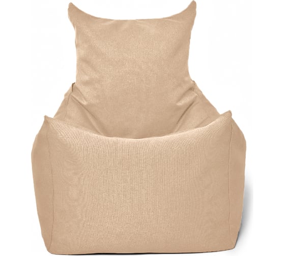 Кресло-мешок Relax line Топчан  в рогожке Bahama - Beige, XL К-561
