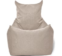 Кресло-мешок Relax line Топчан в рогожке Bahama - Ash, XL К-560