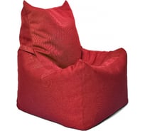 Кресло-мешок Relax line Топчан в рогожке Bahama - Red, XL К-571