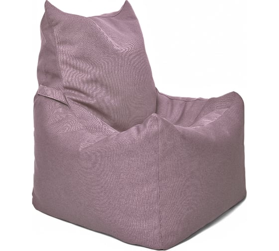 Кресло-мешок Relax line Топчан в рогожке Bahama - Plum, XL К-570