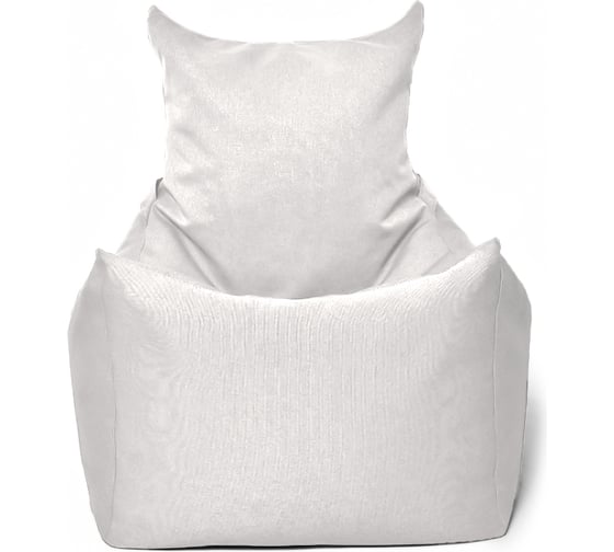 Кресло-мешок Relax line Топчан в рогожке Bahama - White, XL К-575 1