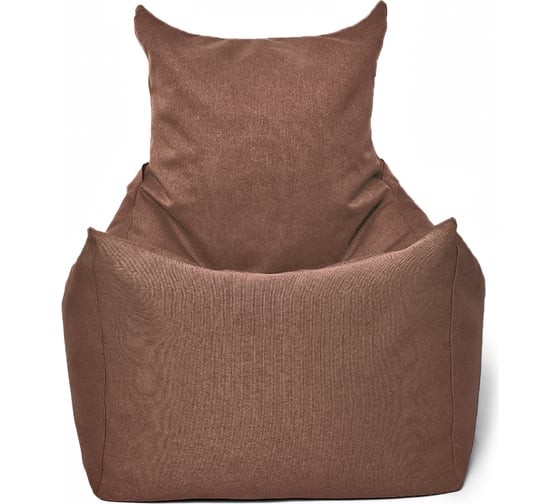 Кресло-мешок Relax line Топчан в рогожке Bahama - Chocolate, XL К-562