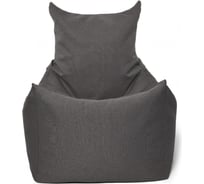 Кресло-мешок Relax line Топчан в рогожке Bahama - Grafit, XL К-566