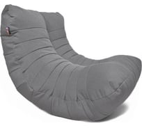 Кресло-мешок Relax line Кокон в рогожке Bahama-Gray XL К-531