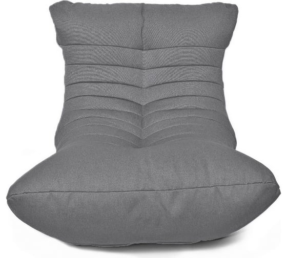 Кресло-мешок Relax line Кокон в рогожке Bahama-Gray XL К-531