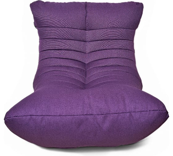 Кресло-мешок Relax line Кокон в рогожке Bahama-Violet XL К-528