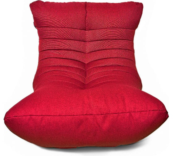 Кресло-мешок Relax line Кокон в рогожке Bahama-Red XL К-526