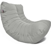 Кресло-мешок Relax line Кокон в рогожке Bahama-Steel XL К-527