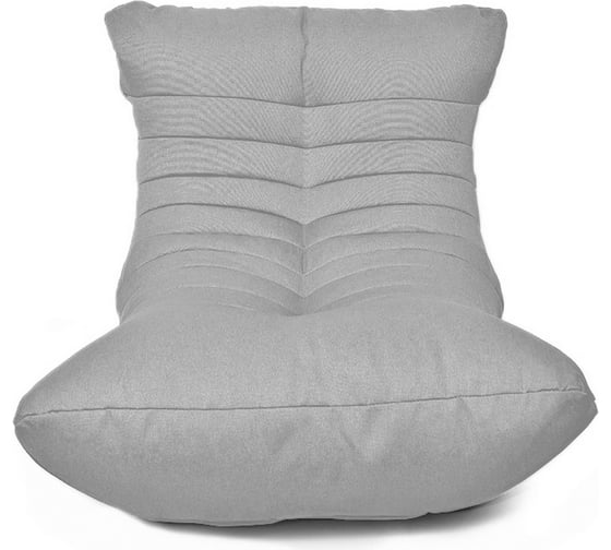 Кресло-мешок Relax line Кокон в рогожке Bahama-Steel XL К-527