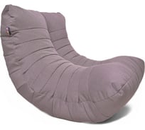Кресло-мешок Relax line Кокон в рогожке Bahama-Plum XL К-525