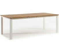 Алюминиевый обеденный стол КОНКОРД 210 см белый Joygarden 75225