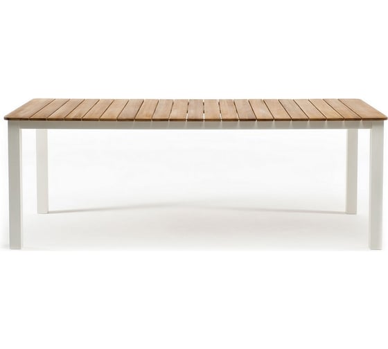 Обеденный стол из алюминия Joygarden CONCORDE 210 см, белый 75225