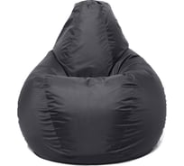 Кресло-мешок Relax line Груша oxford черный XL К-07