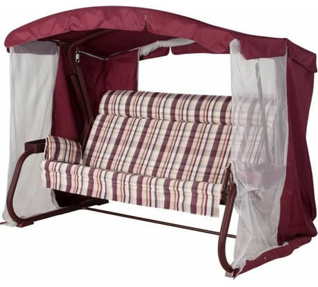 Садовые качели Удачная Мебель Мерида Премиум винные A29R.336