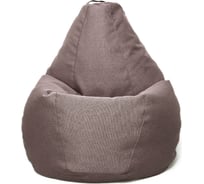 Кресло-мешок Relax line Груша в рогожке Bahama Plum L К-170