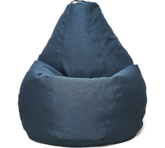 Кресло-мешок Relax line Груша в рогожке Bahama Denim S К-180 1
