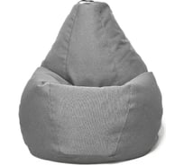 Кресло-мешок Relax line Груша в рогожке Bahama Gray S К-183