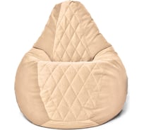 Кресло-мешок Relax line Груша Maserrati 03 XL+декоративная отделка К-102